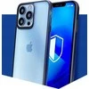 3mk Satin Armor Case+ Apple iPhone 16 Pro - dėklas telefonui skaidrus with dėklas telefonui juodos spalvos Frame