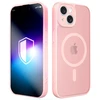 Dėklas 3MK Misty MagCase do Apple iPhone 15 rožinis