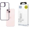 Dėklas 3mk Satin Armor Case+ Violetinė Apple iPhone 15 - skaidrus