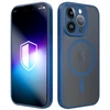 Dėklas 3MK Misty MagCase do Apple iPhone 15 Pro mėlyna
