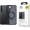 Dėklas 3mk Smoke Case Mag&amp;Stand, skirtas Samsung Galaxy S24 – juodas
