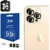 Apsauginis stiklas telefono kamerai Apple iPhone 14 Pro / 14 Pro Max 3MK Lens Protection Pro auksinis