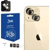 Kameros stiklas Apple iPhone 14 9H 3mk Lens Protection Pro serijos objektyvas - auksinis