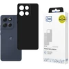 3Mk apsauginis matinis dėklas Motorola Moto G86 telefonui - Juodas