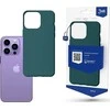 Dėklas 3mk Matt Case Apple iPhone 14 Pro tamsiai žalias