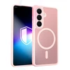 Dėklas 3MK Misty MagCase do Samsung Galaxy S26 rožinis