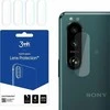 3MK FLEXIBLE GLASS LENS HYBRID GLASS SONY XPERIA 1 III 5G FOR 4 PCS CAMERA