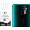 HIBRIDINIS STIKLAS 3MK LANKSTUSIS STIKLAS LĖŠAS XIAOMI REDMI NOTE 8 PRO KAMERAI 4 Vnt.