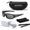 3mtm Apsauginiai akiniai ir veido skydeliai Juoda Clear / Smoke Gray (740-0296)
