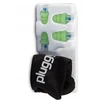 3M Pluggerz Pro ausų kištukai, žali, 4 vnt., unisex