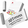 Phomemo3x Papier Kasetė Rolka Naklejka Permatomas 110mm do Phomemo M832 M04 S AS / Q22-TTRMS-107