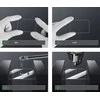 3 vnt. 9 colių stiklinių ekrano apsaugų rinkinys, skirtas „Sony A9 A7iii A7r Ii Rx1 Rx10 Rx100“ / „K&amp;f Concept“ / Sku.2194