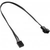 Kolink 4-pin PWM extension 30 cm – juodas