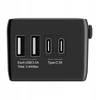 Blitzwolf BW-TA1 4 viename kelioninis adapteris su 2 USB + C + PD 20W