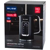 Juodas virdulys su ekranu 2500W BK-17PBT BLOW WI-FI TUYA