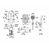 4529-501-00 / KFA / MALAGA / Rinkinys NATRYSKOWY PODTYNKOWY CHROM /