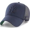 Kepurė 47 Brand 47 prekės ženklo 47 prekės ženklo New York Yankees skrybėlė Branson granata universali