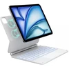 4kom.pl Dėklas Typecase Edge su klaviatūra do iPad Air 11" 2024/2025 balta