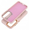 Oem FRAME MAG COVER dėklas suderinamas su MagSafe skirtas Samsung Galaxy A52 5G / A52 LTE ( 4G ) / A52s 5G powder rožinės spalvos