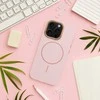 Oem Originalus „iPhone 11 Frame Mag Cover“ dėklas, suderinamas su „MagSafe“, rausvos spalvos.