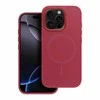 Oem Originalus „iPhone 14 PRO“ dėklas su „Frame Mag Cover“, suderinamas su „MagSafe“, rausvai raudonas