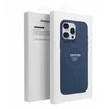 Dėklas Oem Case for iPhone 15 PRO MAX Frame Mag Cover compatible with MagSafe navy mėlynas