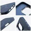 OEM dėklas iPhone 15 PRO MAX su Mag rėmeliu, suderinamas su MagSafe, tamsiai mėlynas