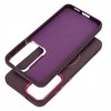 4Kom Oem FRAME MAG COVER dėklas suderinamas su MagSafe skirtas Samsung Galaxy A52 5G / A52 LTE ( 4G ) / A52s 5G violetinės spalvos