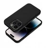 4Kom Oem LEATHER MAG COVER dėklas skirtas Samsung Galaxy S25 PLUS juodos spalvos