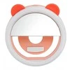 Dėklas Oem LED light ring for selfie on mobile phone RK12 oranžinis bear