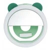 Dėklas Oem LED light ring for selfie on mobile phone RK12 žalias bear