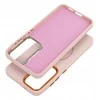 4Kom Oem FRAME MAG COVER dėklas suderinamas su MagSafe skirtas Samsung Galaxy A36 powder rožinės spalvos