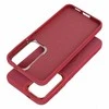 4Kom Oem FRAME MAG COVER dėklas suderinamas su MagSafe skirtas Samsung Galaxy A56 magenta