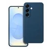 4Kom Oem Silikoninis MAG COVER dėklas suderinamas su MagSafe skirtas Samsung Galaxy S25 Edge mėlynas