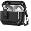 „Tech-Protect Carbonox MagSafe“ dėklas, skirtas „AirPods Pro“ ausinėms - juodas