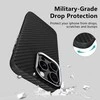 Dėklas TECH-PROTECT ION CARBON MAGSAFE GALAXY S25 ULTRA Juodas/Sidabrinis