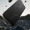 Tech-Protect Kevlar Aura MagSafe dėklas skirtas Samsung Galaxy S25 Ultra – juodos spalvos/oranžinės spalvos