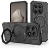 Tech-Protect TacticStand MagSafe dėklas skirtas Xiaomi 15T – juodos spalvos