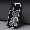Oem TEDDY BEAR dėklas skirtas Samsung Galaxy S25 Edge sidabro spalvos