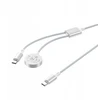 XO belaidis indukcinis įkroviklis CX030 juodas Apple Watch su laidu USB-C -USB-C