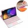 4kom.pl Dėklas i klaviatūra touchpad do Xiaomi Pad 7 / Pad 7 PRO 11.2 uchwyt na rysik, rožinė