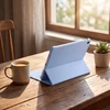 4kom.pl Dėklas su klaviatūra Galaxy Tab S10 Lite 10.9'' SM-X406 SM-X400 2025 apsauginis mėlynas