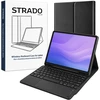 4kom.pl Dėklas su klaviatūra touchpad do Galaxy Tab S10 Lite 10.9'' SM-X406 SM-X400 2025 ochronne juoda