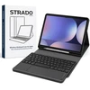 4kom.pl Dėklas su klaviatūra touchpad do Galaxy Tab S10 Lite 10.9'' SM-X406 SM-X400 2025 ochronne juoda