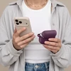 Dėklas TECH-PROTECT Silikono kabliukas Apple AirPods Pro 3 bordinė spalva