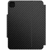 4kom.pl Dėklas Typecase Edge su klaviatūra do iPad Pro 11" 2024/2025 carbon fiber