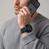 Tech-Protect NYLON ELITE Watch 8 / 9 / 10 / 11 / 12 / SE / ULTRA (44 / 45 / 46 / 49 MM) JUODA/ORANŽINĖ