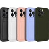 Forcell OEM dėklas iPhone 14 PRO su kortelių dėklu, baltas