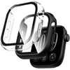 TECH-PROTECT DEFENSE 2-PACK APPLE WATCH 12 (42 MM) juodas ir permatomas