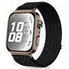 Tech-Protect NYLON Huawei Watch Fit 3 / 4 / 4 Pro / 5 / 5 Pro juodos spalvos